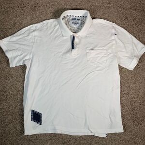 Born Fly Polo Shirt Mens 3XL Cotton Classic American Streetwear Preppy Office‎